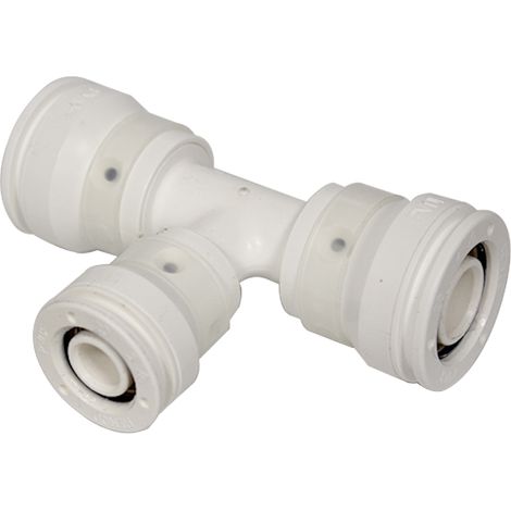 Raccord multicouche push-fit Vision té inégal 26x3,0 - 20x2,0 - 26x3,0 (1/4)