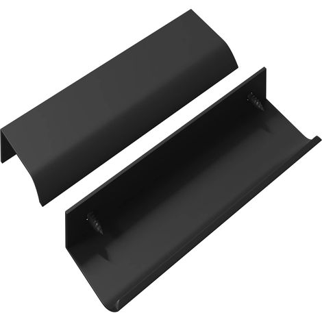Handle 725 pcs Black 120 x 39.6 x 17 mm Aluminium vidaXL