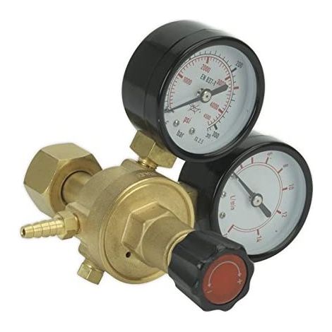 Sealey Industrial MIG Gas Regulator 2-Gauge REG/MT (1/2)