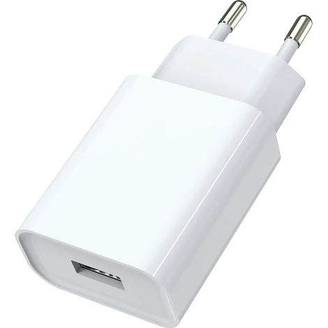 Kaelt - Chargeur USB 5V 2A (10W) Prise EU avec Câble USB vers Type-C de 1M, Adaptateur de Charge pour Téléphones Mobiles (1/5)