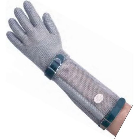 Gant avant-bras INOX taille L main gauche