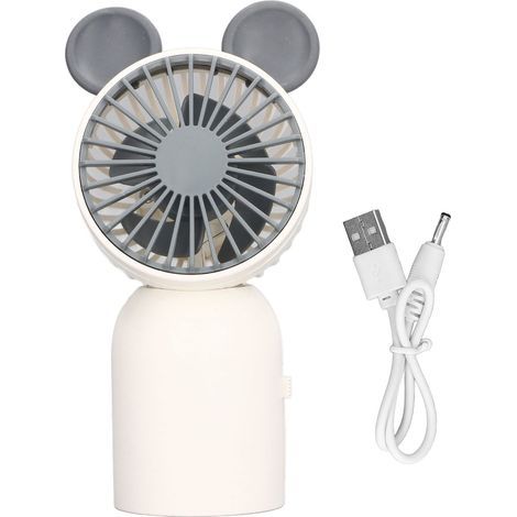Mini-USB-Tischventilator in Mausform – Niedlicher, tragbarer Ventilator mit Ohren für Schüler (1/5)