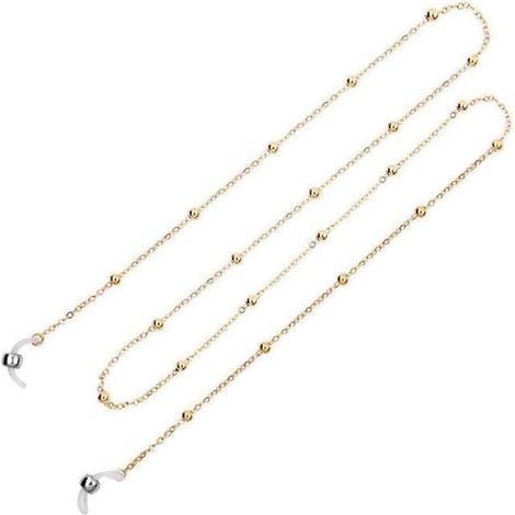 Accessoires de corde à lunettes, lunettes de cou suspendues antidérapantes (1/4)