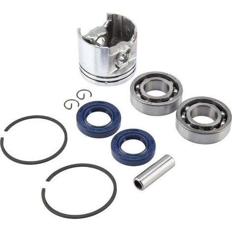 Kit de joint d'huile de roulement de segments de piston de 37 mm pour STIHL 017 MS170 (1/4)