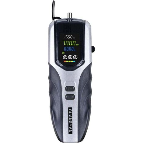 Photomètre Fibre Optique, -70 + 3dBm Testeur de puissance optique rechargeable Mini compteur de puissance lumineuse avec 7 longueurs d'onde optiques en option