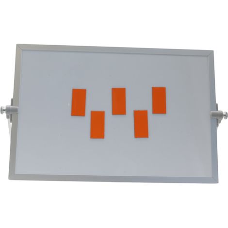 Barre de symboles magnétiques 2x4 cm orange (1/2)