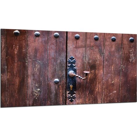 PLAQUE DE PROTECTION EN VERRE POUR POÊLE 90x52 BOIS (1/5)