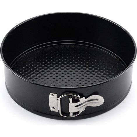 Moule À Gâteau - Fond Amovible - Acier Au Carbone Antiadhésif - Pour Mousse Et Pâtisserie - Diamètre 23 Cm Hauteur 6,8 Cm - 1 Pièce (1/5)