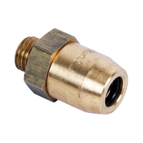 Conector Macho Métrica raufoos para diferentes tamaños de tubo                 Tubo 8 x 1 - Rosca 12 x 1.5