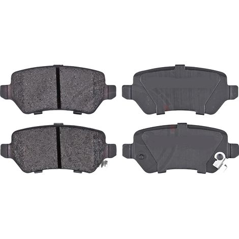 KIT PASTIGLIE FRENO POSTERIORI compatibile con OPEL ASTRA H CASSONE / FURGONATO / PROMISCUO (L70) / PASTIGLIE FRENANTI AUTO OEM 37296, / SOSTITUZIONE DIRETTA / BASSA POLVERE / SILENZIOSO (1/4)