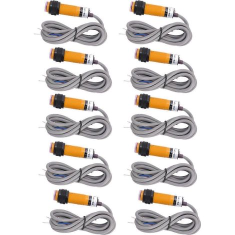 5 paires capteur photoelectrique JYIO type fourche PNP normalement ouvert 6-36VDC 300mA (1/4)