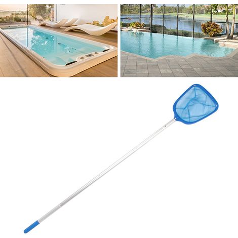 Outils de Nettoyage pour Piscine Râteau à Feuilles pour Eau Peu Profonde Filet de Ramassage Accessoires de Nettoyage Piscine-AUTRES (1/5)