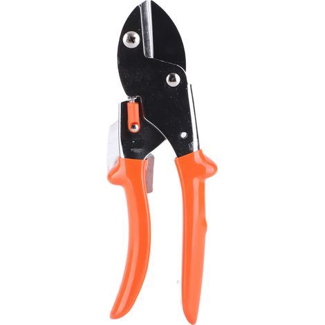 Sécateur de Jardin Professionnel SK5 - Lames Aiguisées, Manche Ergonomique Caoutchouc Fortifié pour Taille et Pruning Efficace