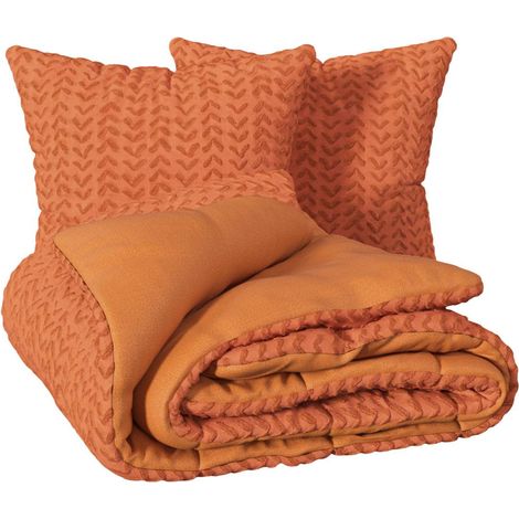 Juego de cama Toni, 220 x 240 cm, rosa - Atmosphera créateur d'intérieur (1/5)