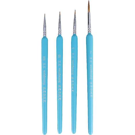 4 pinceaux de précision