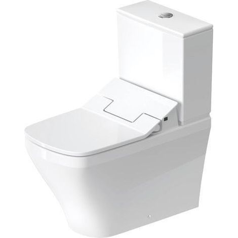 Combinaison de WC sur pied DURASTYLE ti 37x70cm SensoWash Abg Vario HG