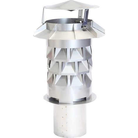 Chapeau Windkat pour cheminée de dimension intérieure Ø 176 mm