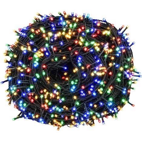 Luci di Natale a due colori 1000 LED Multicolore 100 m vidaXL (1/5)