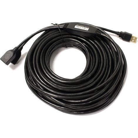 BeMatik - USB 2.0 Extension Cable AM à 2 AH 15m alimenté (1/5)