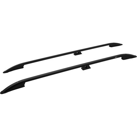 TURTLE kompatibel mit Ford Courier 2024-2025 Dachreling Crown Schwarz (1/5)