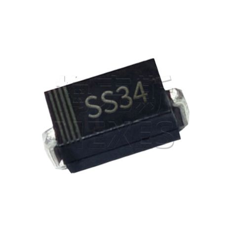 Changdian/Changjing SS34 3A SMA DO-214AC SMD Schottky electronic components, pack of 5