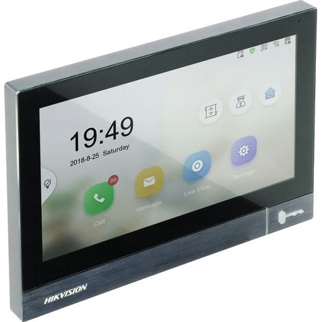 Moniteur d’interphone Hikvision DS-KH8381-TE1 7 pouces (1/3)