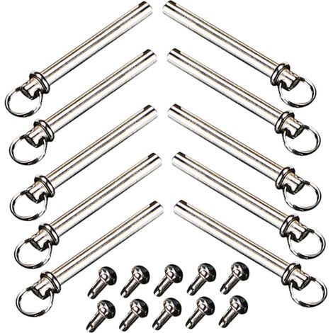 Kit de Réparation pour Éventail Pliant 10 Lots Acier Inoxydable Rivets (1/5)