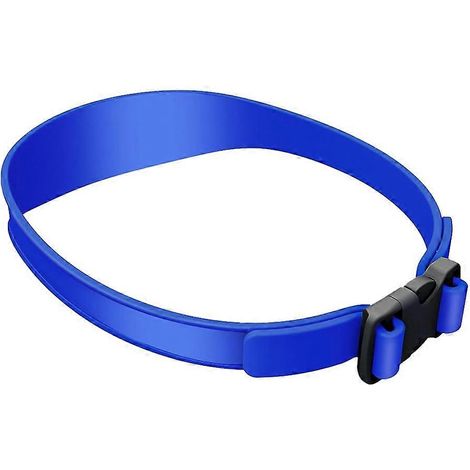 Haarschneidehilfe für zu Hause mit atmungsaktivem, gebogenem Silikonband, blau (1/5)