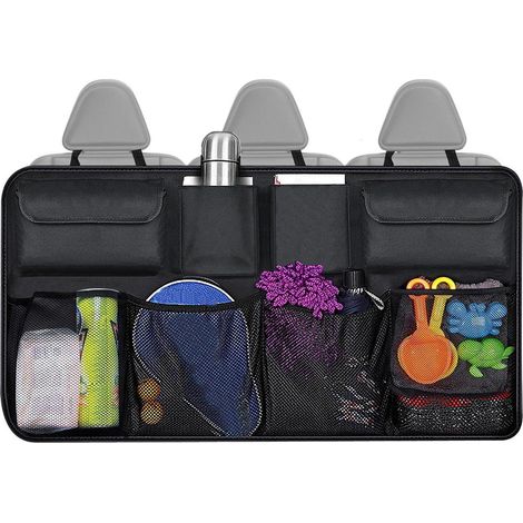 Organisateur de coffre de voiture pliable, sac de rangement intérieur universel pour SUV, camion, van (1/5)