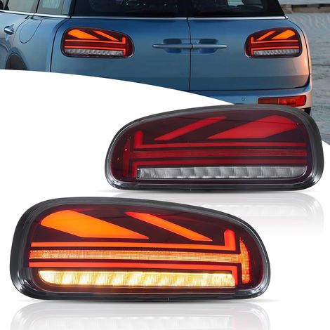 Feux arrière compatibles avec la Mini Clubman F54, F54LCI One, Cooper, Cooper S/SD, JCW 2015-2023, homologués CE, 1 jeu (rouge) (1/5)