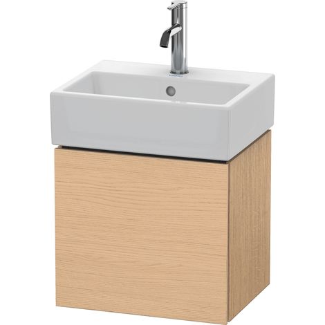 Duravit L-Cube Meuble sous-lavabo suspendu, 1 porte, charnière à