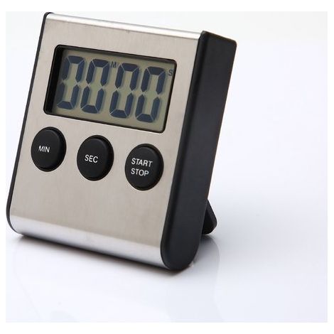 Magnetischer Countdown-Timer aus Metall, Timer mit Eisengehäuse, Zeiterinnerungstimer für Kühlschrankmagnete in der Küche (1/5)