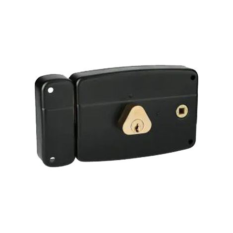 Serrure monopoint en applique ERCY 5 goupilles 5G horizontal fouillot gauche cylindre de 45 mm compatible 40 mm HERACLES C5-501712M-2 (1/3)