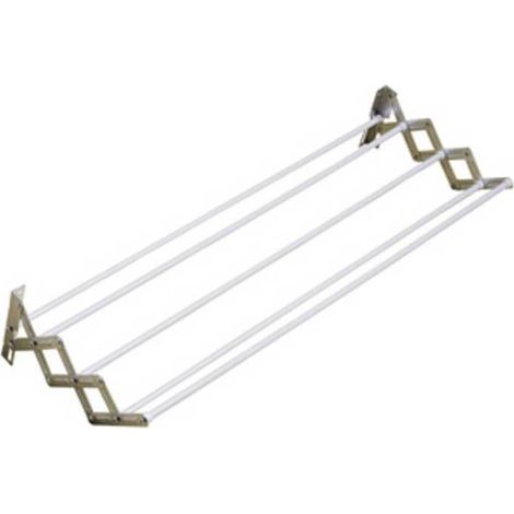 6 x STENDIBIANCHERIA DA PARETE PANTOGRAFO 120 CM