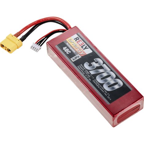 [GEBRAUCHT] B-Ware Reely Modellbau Akkupack Li Po 11.1 V 3700 M Ah Zellen Zahl: 3 40 C Hardcase Akku
