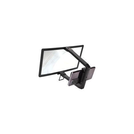 Loupe d'écran pliable 3D HD de 12 pouces pour la plupart des smartphones (noir) (1/5)