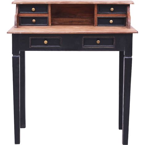 Maison Exclusive - Schreibtisch mit Schubladen 90x50x101 cm Altho (1/5)