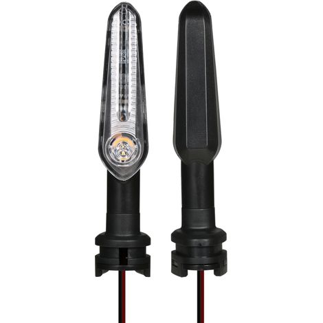 Intermitentes LED para motocicleta, accesorios, indicadores direccionales, luces intermitentes, 1 par de repuesto para YAMAHA MT07 700 XJ6 FZ6 MT09 900 MT10 (1/5)