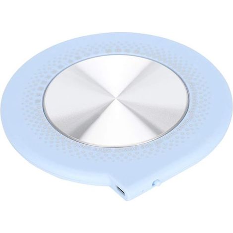 Calentador de tazas，calentador de café inteligente USB multifuncional de 55 ℃ con almohadilla de esponja antideslizante en la base (azul) (1/5)