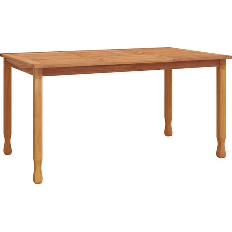 Maison Exclusive - Garten-Esstisch 150x90x75 cm Massivholz Teak