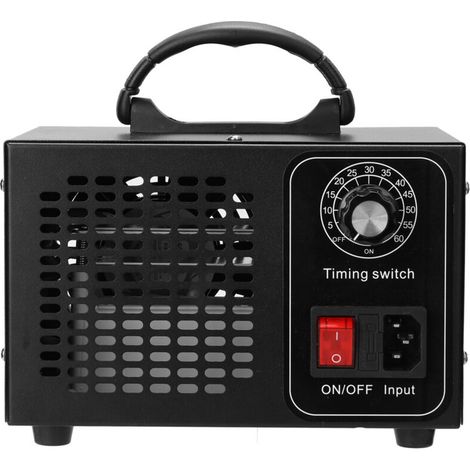 Portable ozone generator, air purifier with filter and timer, ozonizer for home and car, anti-formaldehyde (1/5)