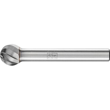 PFERD TOOLS Hartmetall Frässtift Kugel KUD Ø 10x09 mm Schaft-Ø 6 mm Z1 universal grob (1/2)