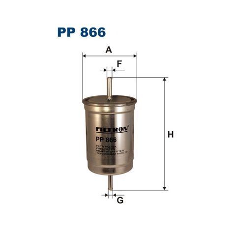 Kraftstofffilter PP866 Filtron