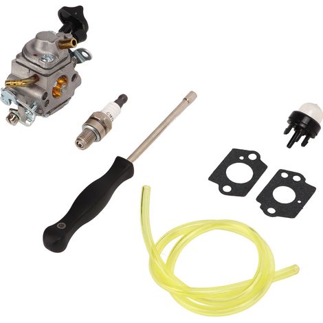 Kit 7 pièces pour tronçonneuse : durite carburant, joint réservoir, bougie, tournevis hexagonal, vis - compatible Stihl BR500 BR550 BR600 (1/5)