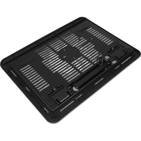 Refroidisseur PC Portable LED Support Ergonomique Anti-dérapant pour Soulager Douleurs Cou Épaules et Refroidissement (1/5)