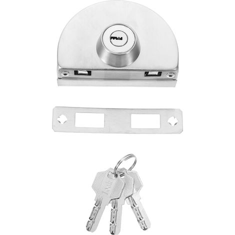 Serrure à cylindre pour porte vitrée (1/5)