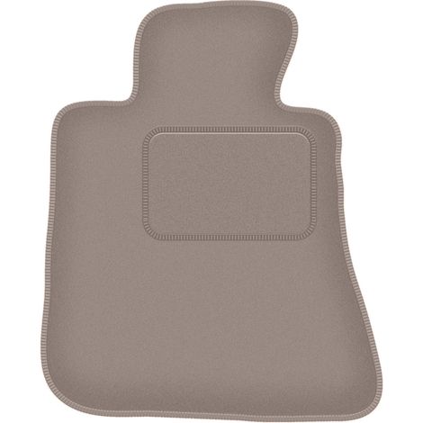 Alfombrilla de conductor beige para BMW 5 E28 sedán (1980-1990)