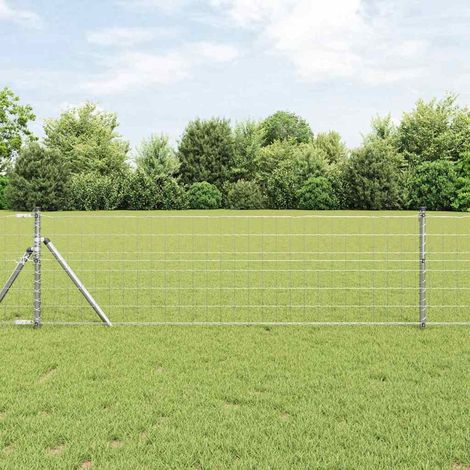 Eurozaun 1,2 x 10 m PVC-beschichtetes Eisen
