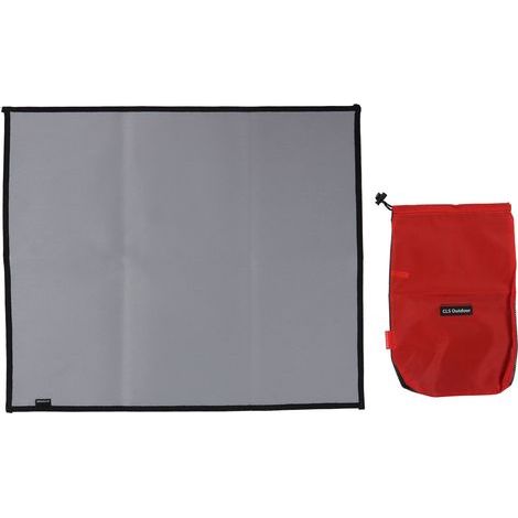 Feuerhemmende Isolierdecke für Camping, Grillabende und Grillen im Freien. Beständig gegen hohe Temperaturen und Flammen. (1/5)