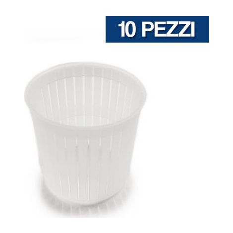 RICOTTIERA FUSCELLA FORMETTA FORMA PER FORMAGGIO RICOTTA GR 60/80 (36901) (1/5)